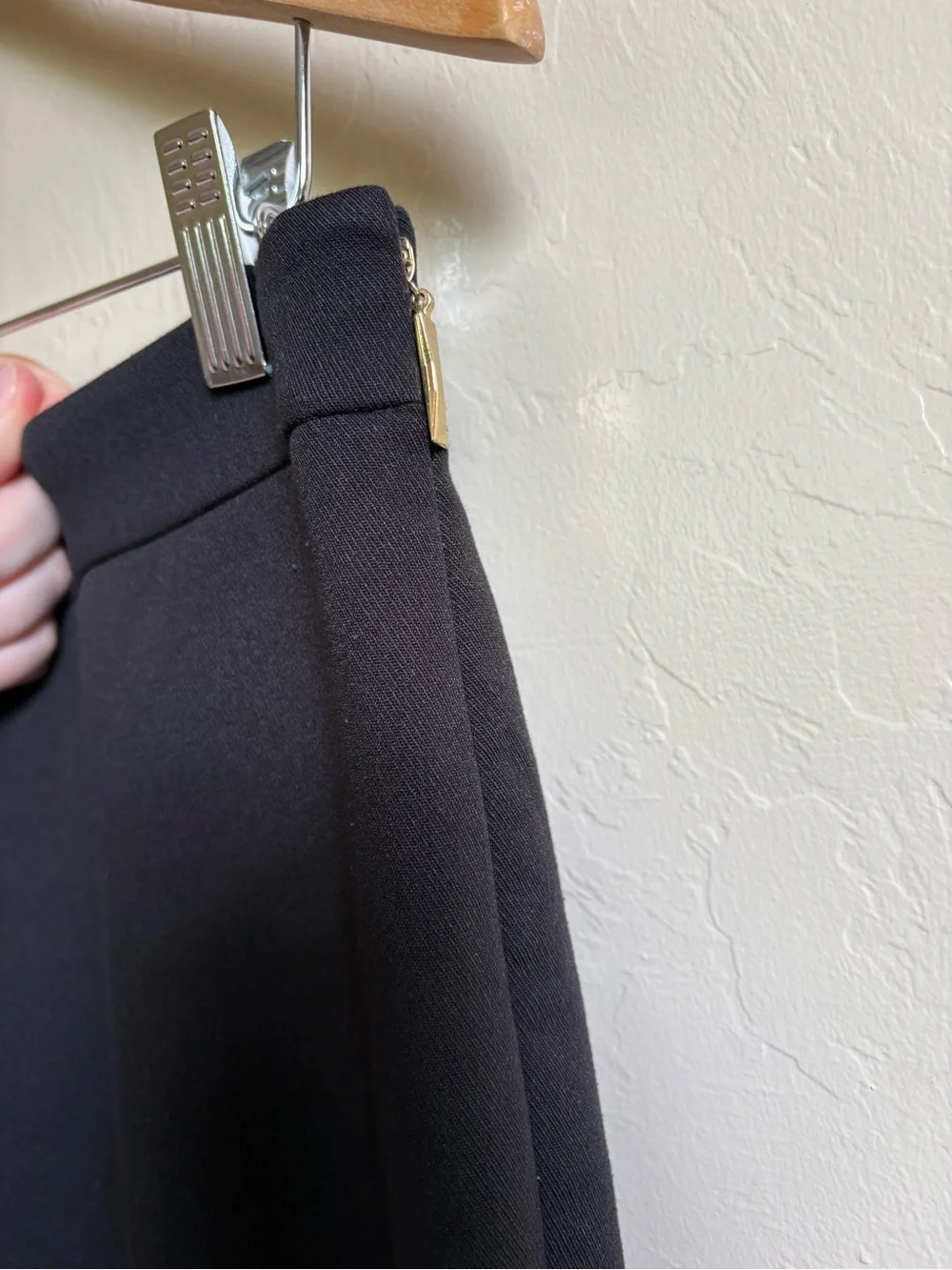 Kate Spade Black Cropped Ankle Trouser Pants Size 6 Casual Solid Color Basic